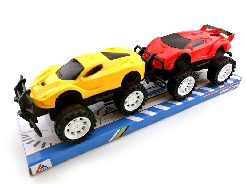 FRICTION CAR,BLUE/RED/YELLOW - HP1142599