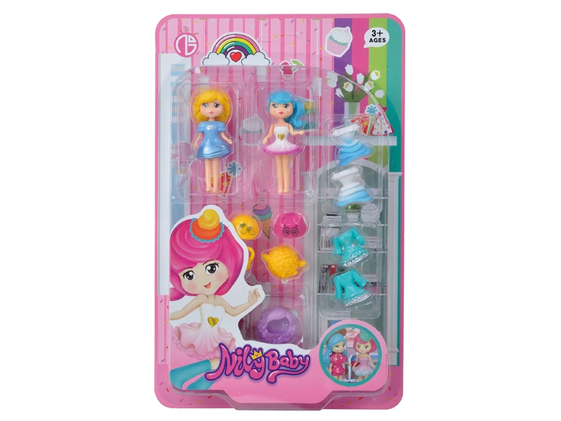 DOLL PLAY SET，DOLLS ARE RANDOMLY MATCHED - HP1143089