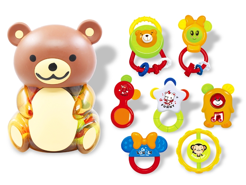 BABY RATTLE 7PCS - HP1143541