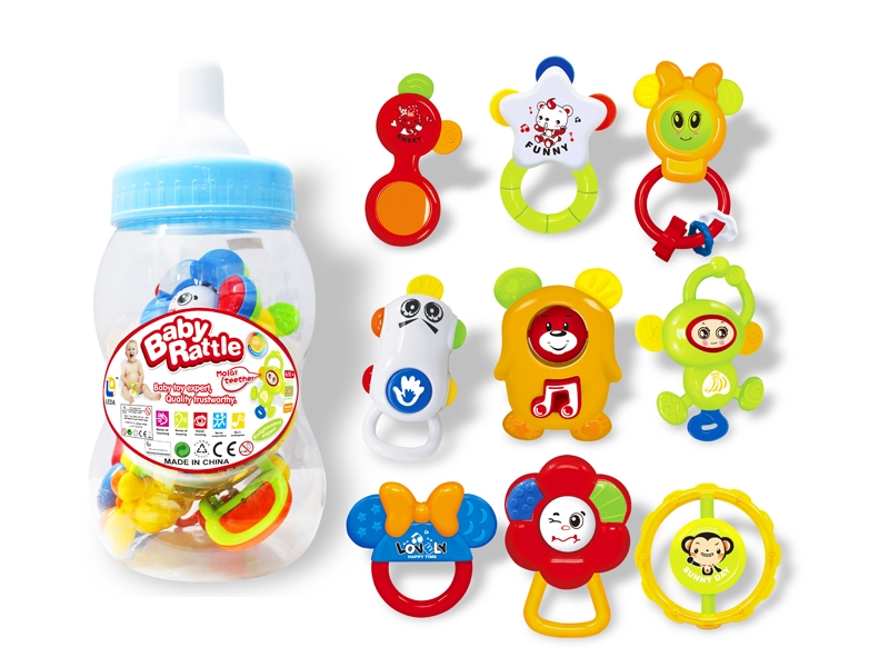 BABY RATTLE 9PCS - HP1143542