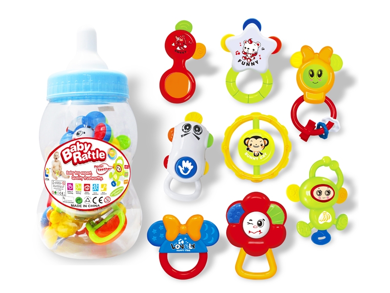BABY RATTLE 8PCS - HP1143543