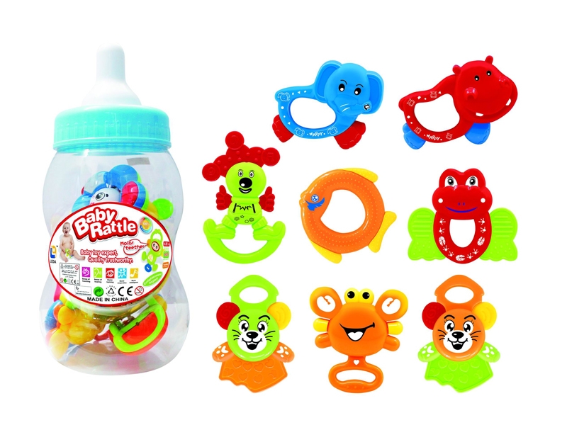 BABY RATTLE 8PCS - HP1143550