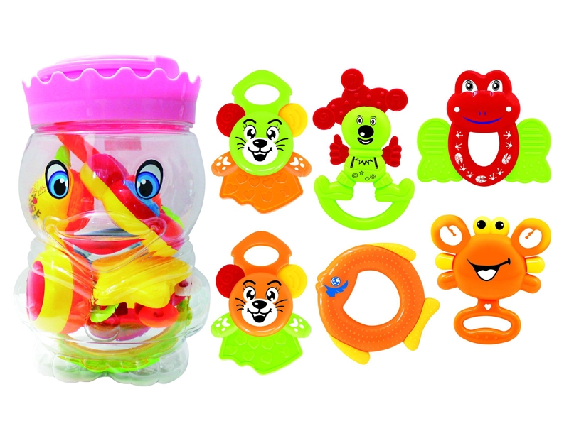BABY RATTLE 6PCS - HP1143551
