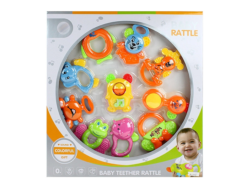 BABY RATTLE 10PCS - HP1143553