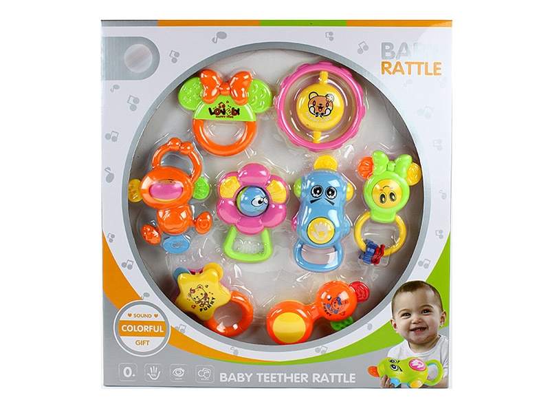 BABY RATTLE 8PCS - HP1143555