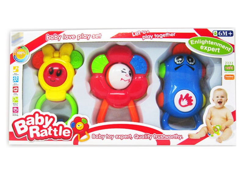 BABY RATTLE 3PCS - HP1143563