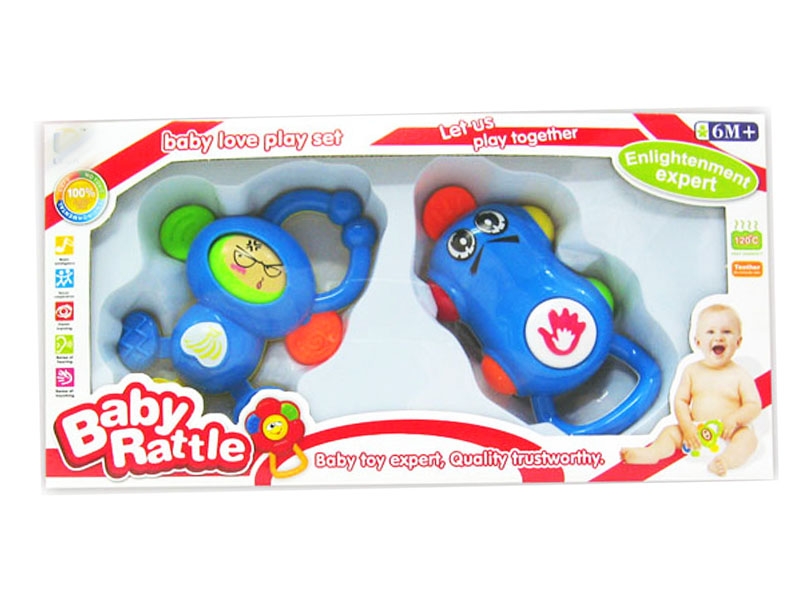 BABY RATTLE 2PCS - HP1143567