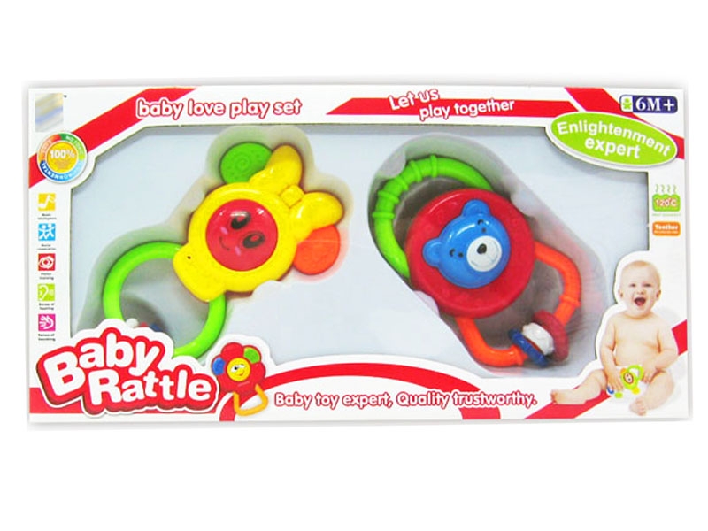 BABY RATTLE 2PCS - HP1143568