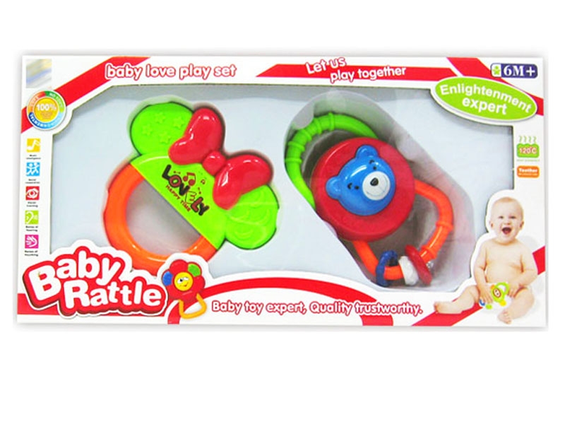 BABY RATTLE 2PCS - HP1143569