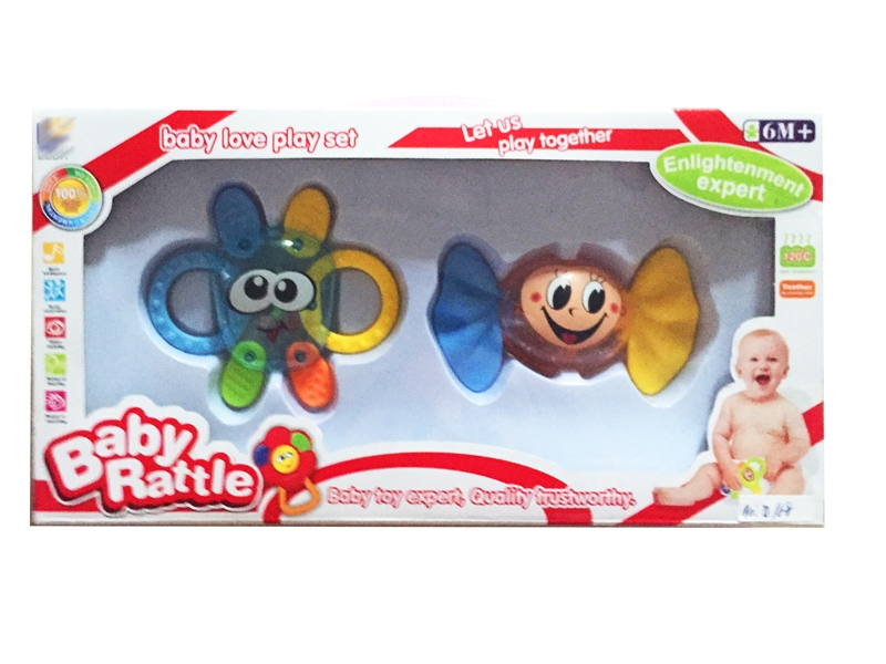 BABY RATTLE 2PCS - HP1143575