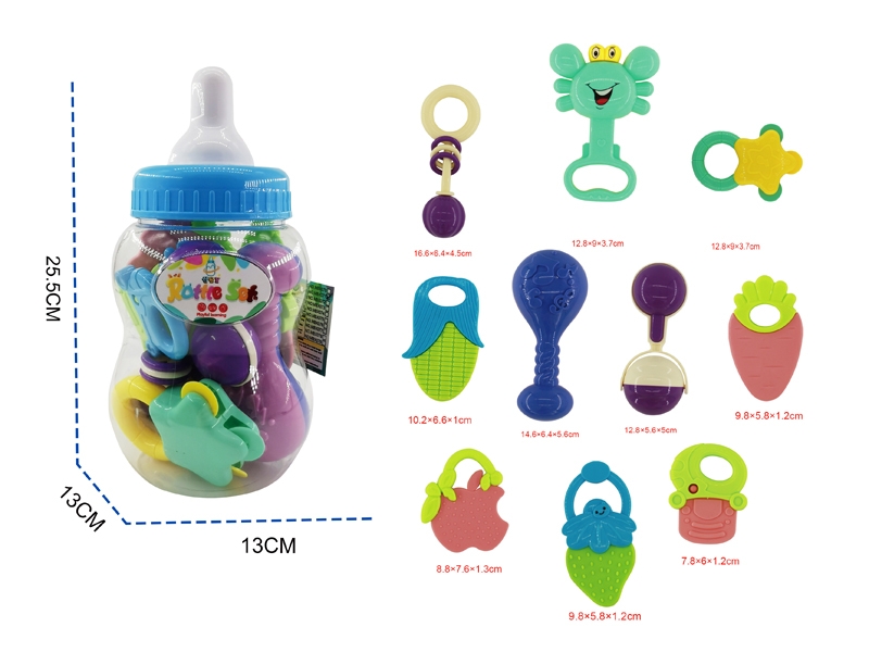 BABY RATTLE 10PCS - HP1143596