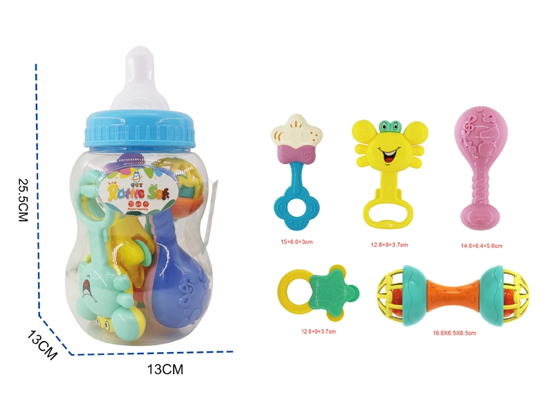 BABY RATTLE 5PCS - HP1143602