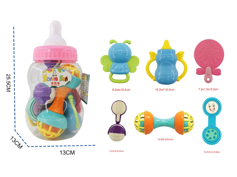 BABY RATTLE 6PCS - HP1143603