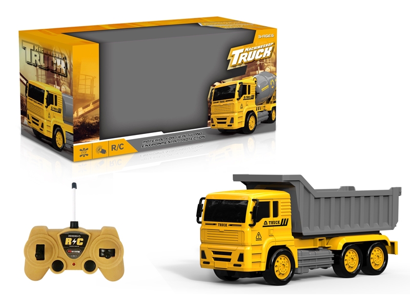 4 FUNCION R/C CONSTRUCTION CAR W/LIGHT,NOT INCLUDED BATTERY - HP1143674