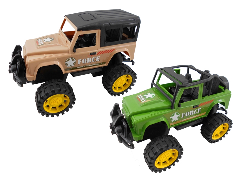 FRICTION CAR ARMY GREEN/DESERT YELLOW - HP1144157