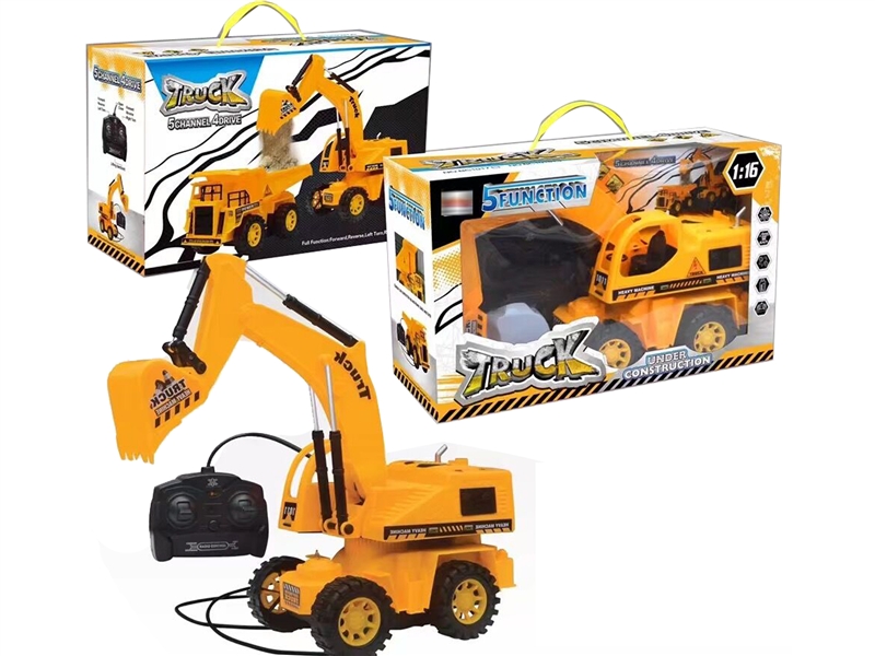 1:16 5 FUNCTION WIRE CONTROL CONSTRUCTION CAR - HP1144210