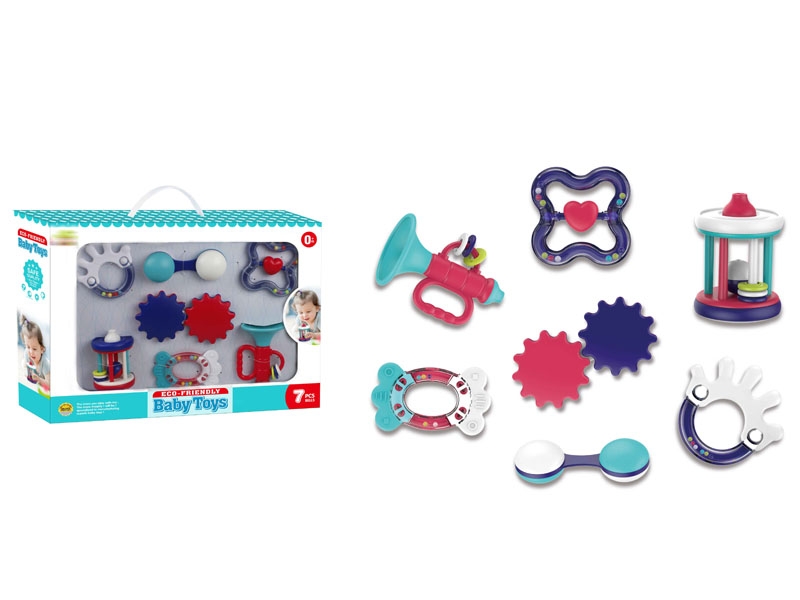 BABY RATTLE SET 7PCS - HP1144377
