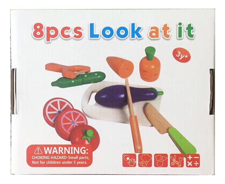 WOODEN CUTTING PLAY SET - HP1144386