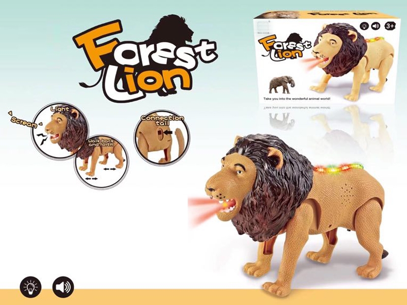 B/O LION W/WALKING & LIGHT & SOUND - HP1145307