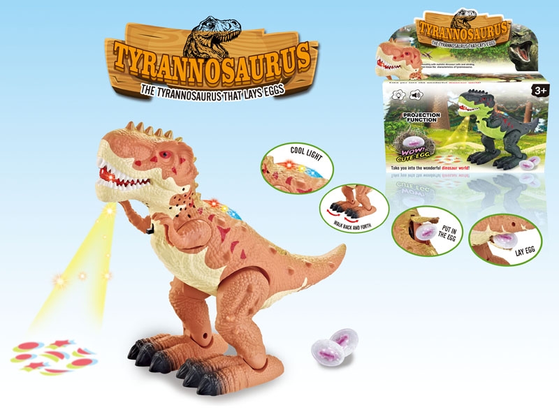 B/O LAY EGGS DINOSAUR W/WALKING & LIGHT & SOUND - HP1145308