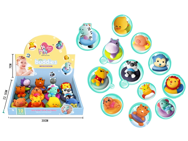 CARTOON SWIM RING 12PCS/DISPLAY BOX - HP1145476