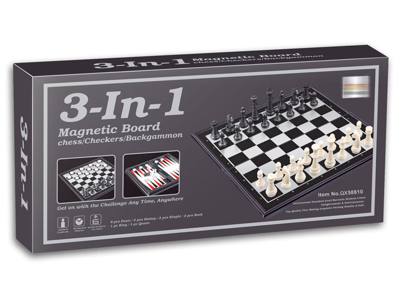 3 IN 1 MAGNETISM CHESS - HP1145509