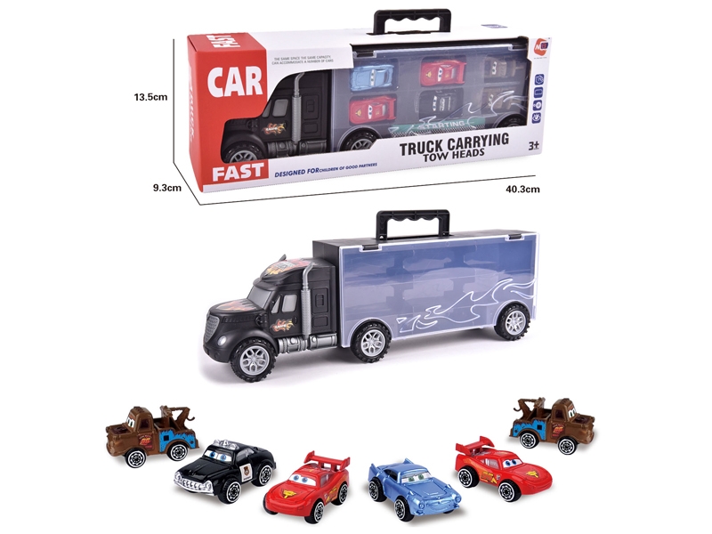 FREE WAY TRUCK W/6PCS FREE WAY CAR & ACCESSORIES - HP1145699