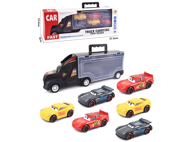FREE WAY TRUCK W/6PCS FREE WAY CAR & ACCESSORIES - HP1145715