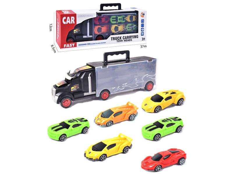 FREE WAY TRUCK W/6PCS FREE WAY CAR & ACCESSORIES - HP1145721