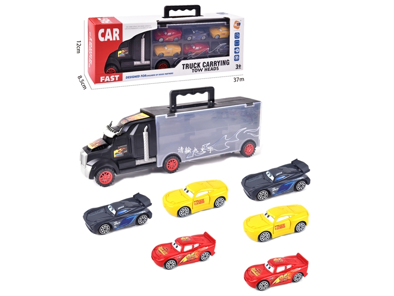 FREE WAY TRUCK W/6PCS FREE WAY CAR & ACCESSORIES - HP1145725