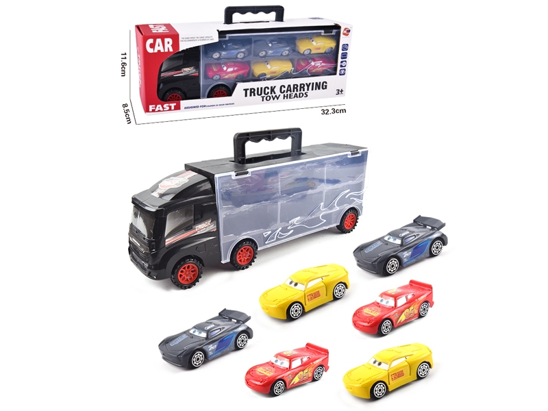 FREE WAY TRUCK W/6PCS FREE WAY CAR & ACCESSORIES - HP1145749
