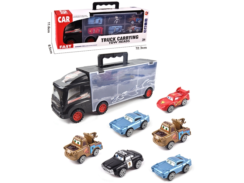 FREE WAY TRUCK W/6PCS FREE WAY CAR & ACCESSORIES - HP1145756