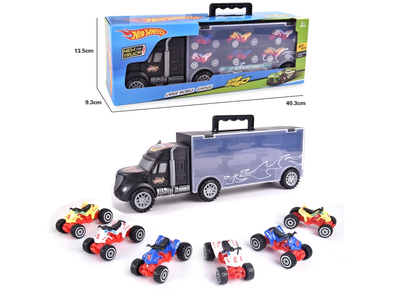 FREE WAY TRUCK W/6PCS FREE WAY CAR & ACCESSORIES - HP1145764