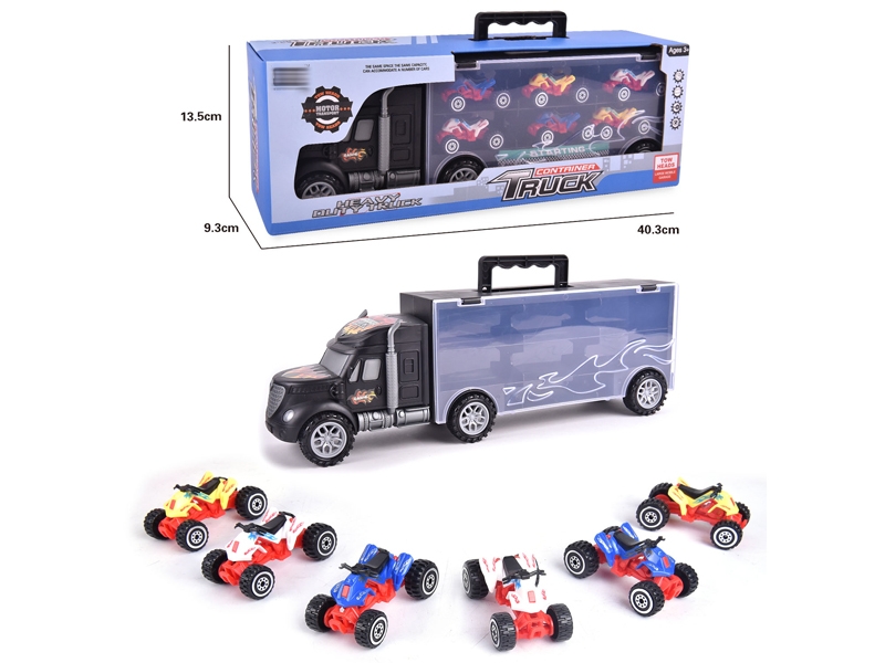 FREE WAY TRUCK W/6PCS FREE WAY CAR & ACCESSORIES - HP1145779