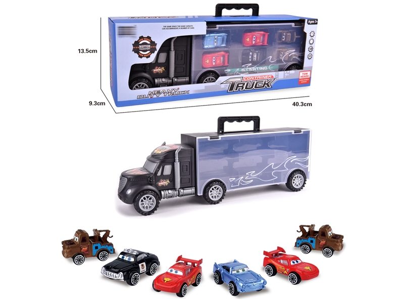 FREE WAY TRUCK W/6PCS FREE WAY CAR & ACCESSORIES - HP1145781