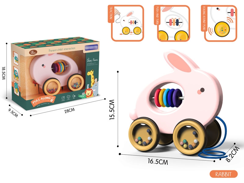 DRAG TOY RABBIT - HP1145873