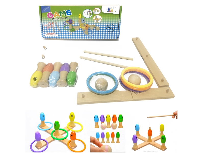 WOODEN FISHING TOYS - HP1146293