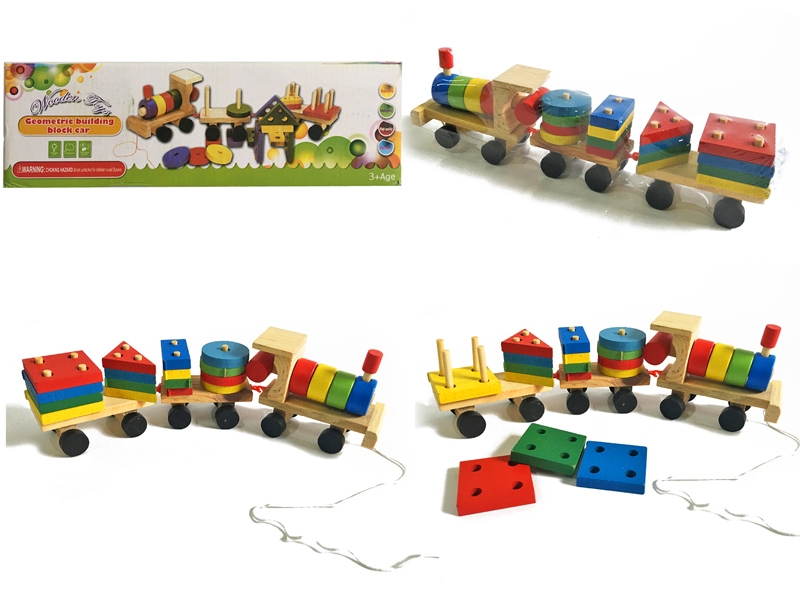 WOODEN BLOCKS TRAIN - HP1146332