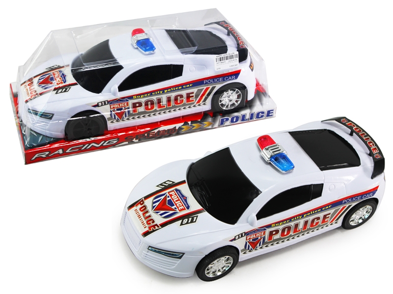 FRICTION POLICE CAR RED/BLUE/WHITE - HP1146416