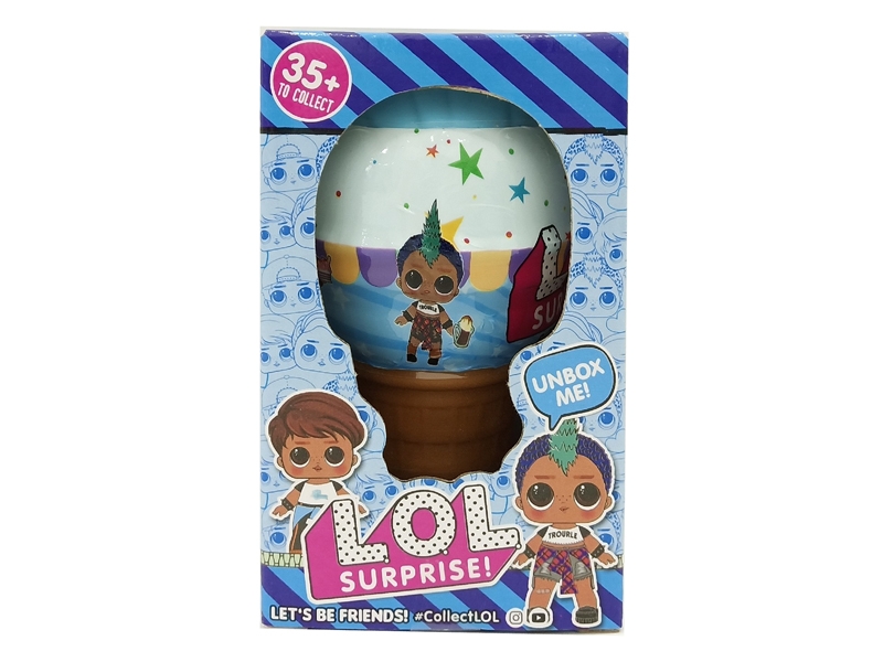 10CM SURPRISE DOLL W/ACCESSORIES PINK/BLUE - HP1146457