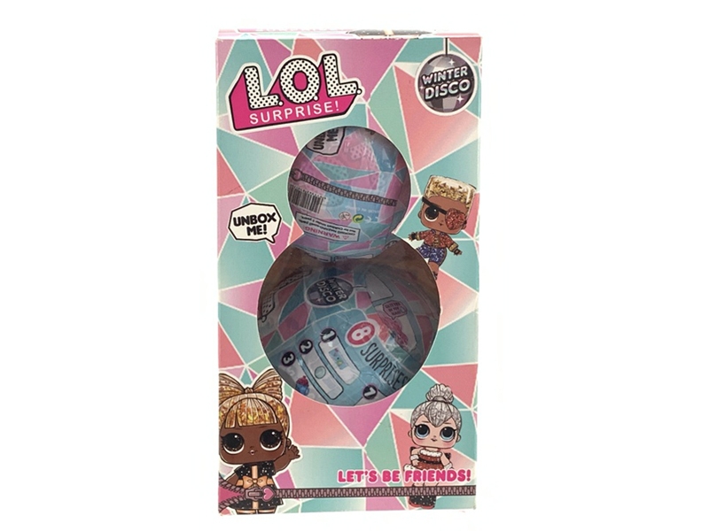 SURPRISE BALL W/LIGHT 2PCS - HP1146491