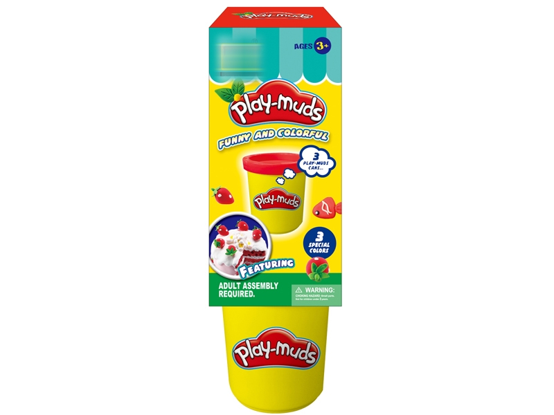 PLAY DOUGH SET(3*60g） - HP1146885