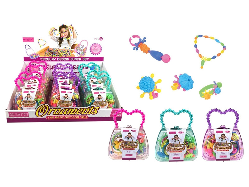 DIY CRAFT BEAD 60PCS，12/DISPLAY BOX - HP1147764
