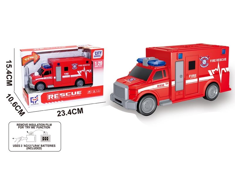 1:20 FRICTION FIRE ENGINE - HP1147896