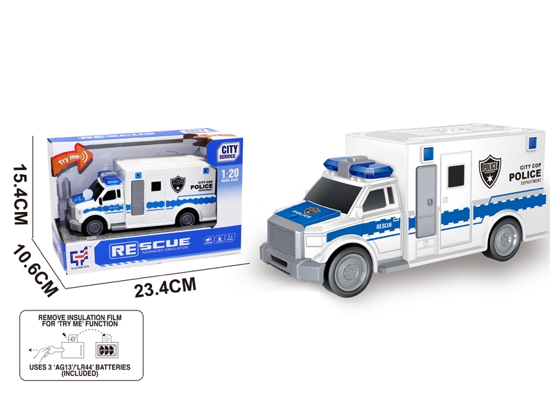 1:20 FRICTION POLICE CAR - HP1147897
