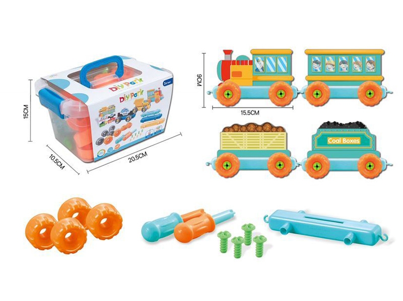 PUZZLE TO DISMANTLE THE TRAIN 4PCS - HP1148217