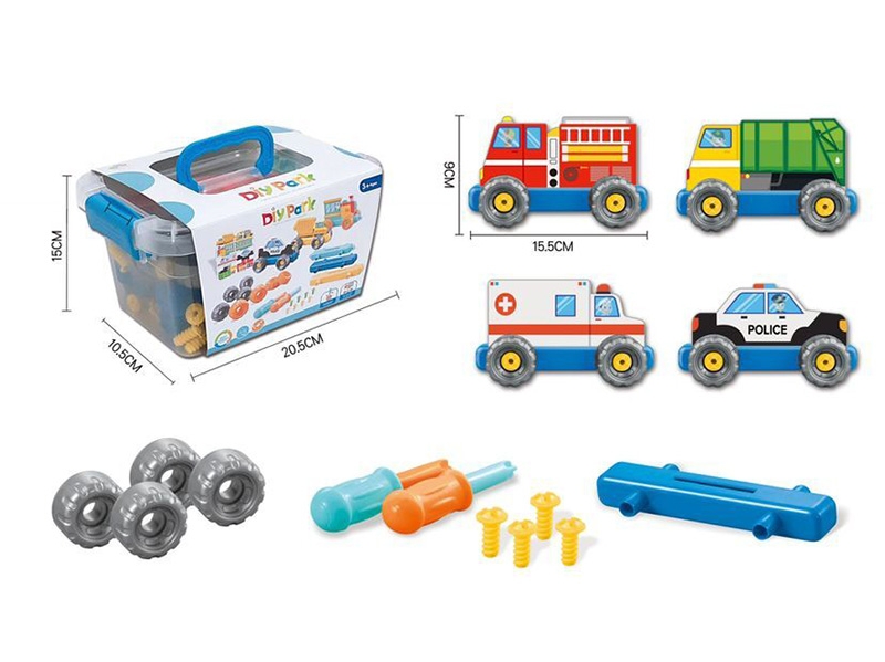 PUZZLE TO DISMANTLE THE CAR 4PCS - HP1148219