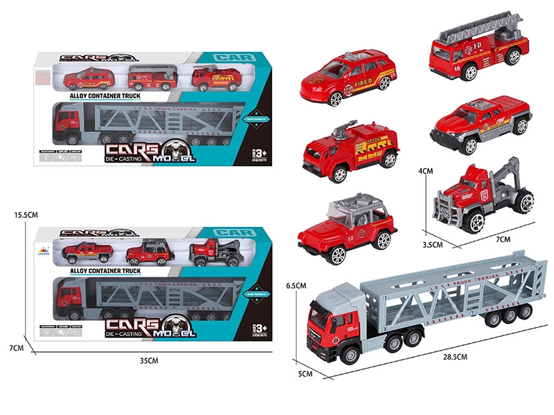 ALLOY FIRE TRUCK SET - HP1148236