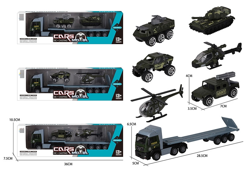 ALLOY MILITARY TRANSPORT VEHICLE 3ASST - HP1148239