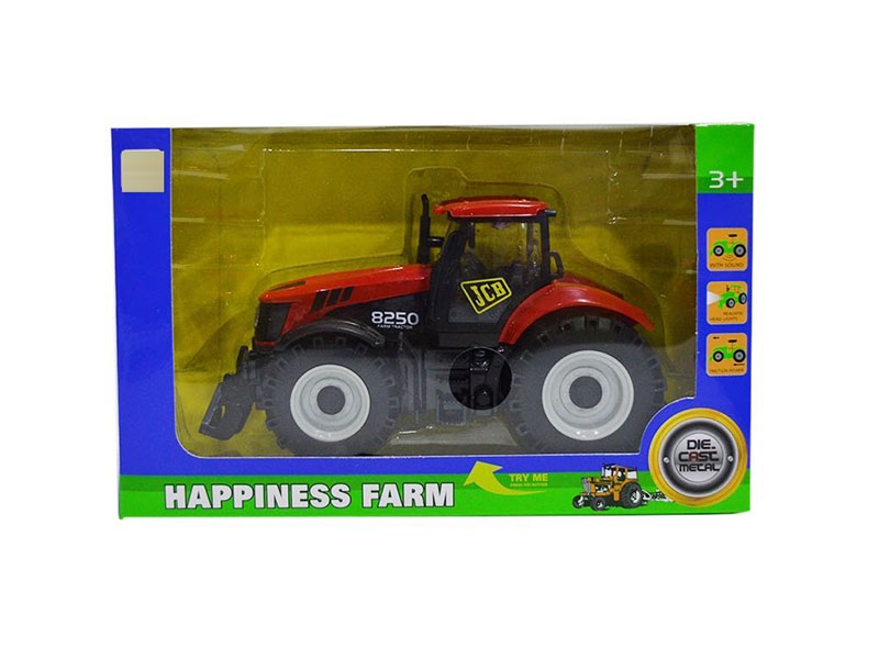 1:32 FRICTION ALLOY FARMER CAR W/LIGHT & MUSIC - HP1148259